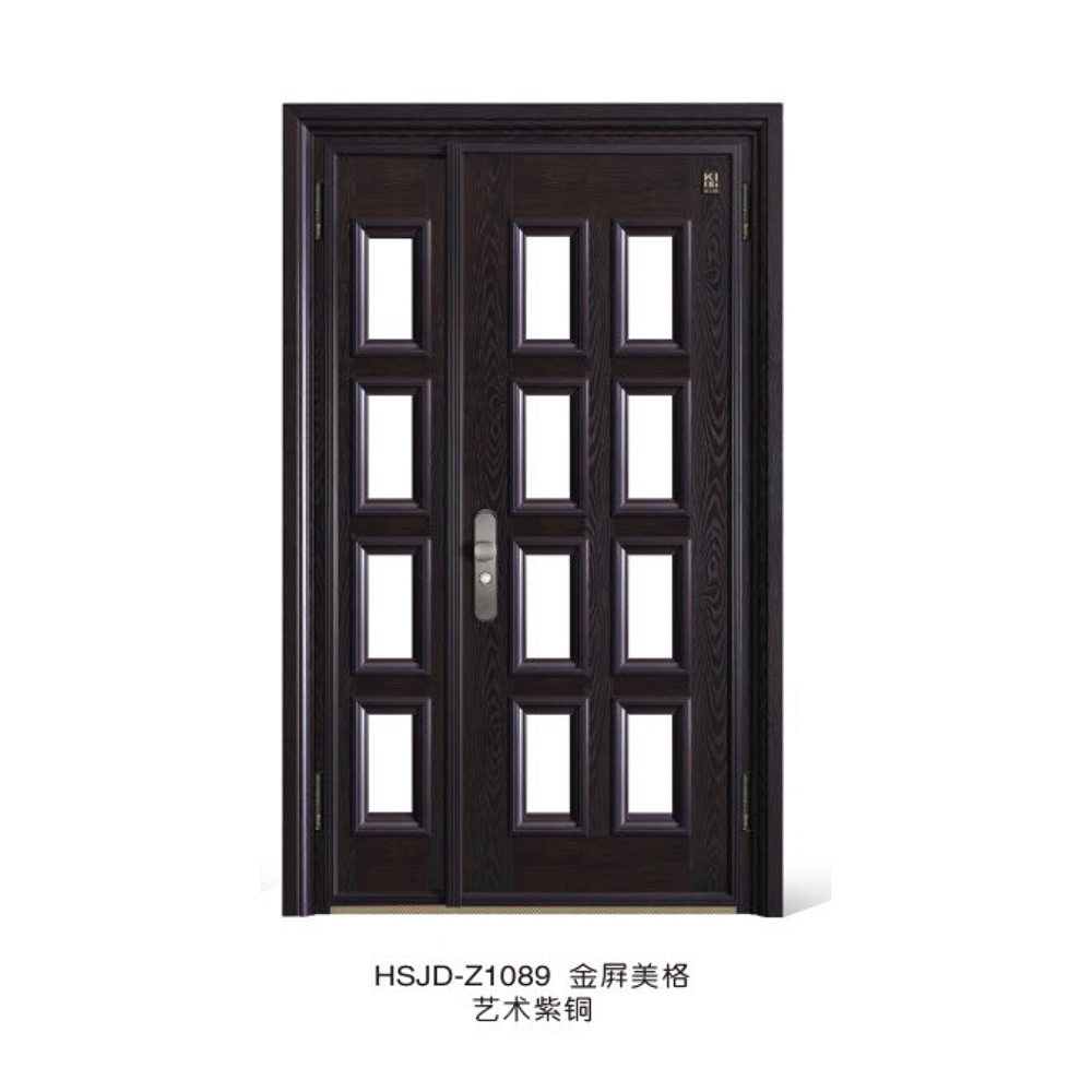 玻璃装甲门HSJD-Z1089金屏美格